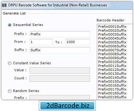 Barcode Maker Software screenshot