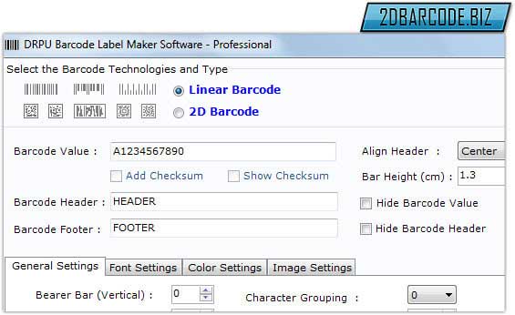 2D Barcodes software