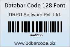 Databar Code 128 Font
