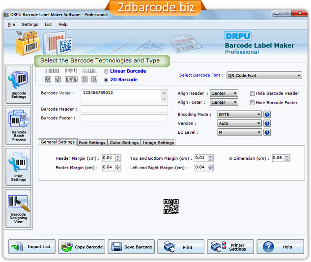 Barcode Maker Software - Professional Edition