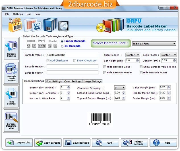 Barcode Maker Software for Publishers