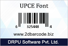 UPCE Font