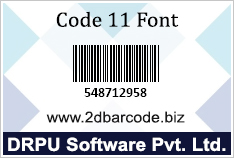 Code-11 Font