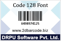 Code-128 Font