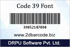 Code-39 Font