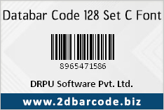 Databar Code 128 Set C Font