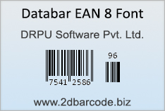 Databar EAN8 Font