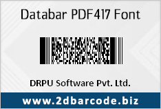 Databar PDF417 Font