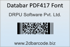 Databar PDF417 Font