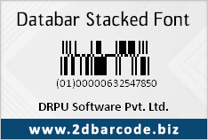 Databar Stacked Font