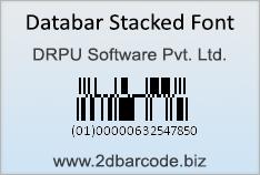 Databar Stacked Font