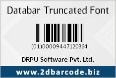 Databar Truncated Font