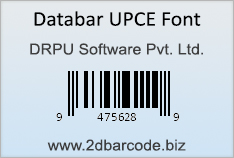 Databar UPCE Font