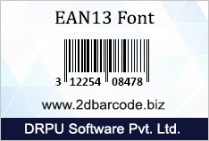 EAN13 Font