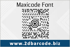 Maxicode Font