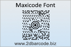 Maxicode Font