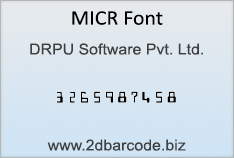 MICR Font