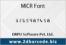 MICR Font