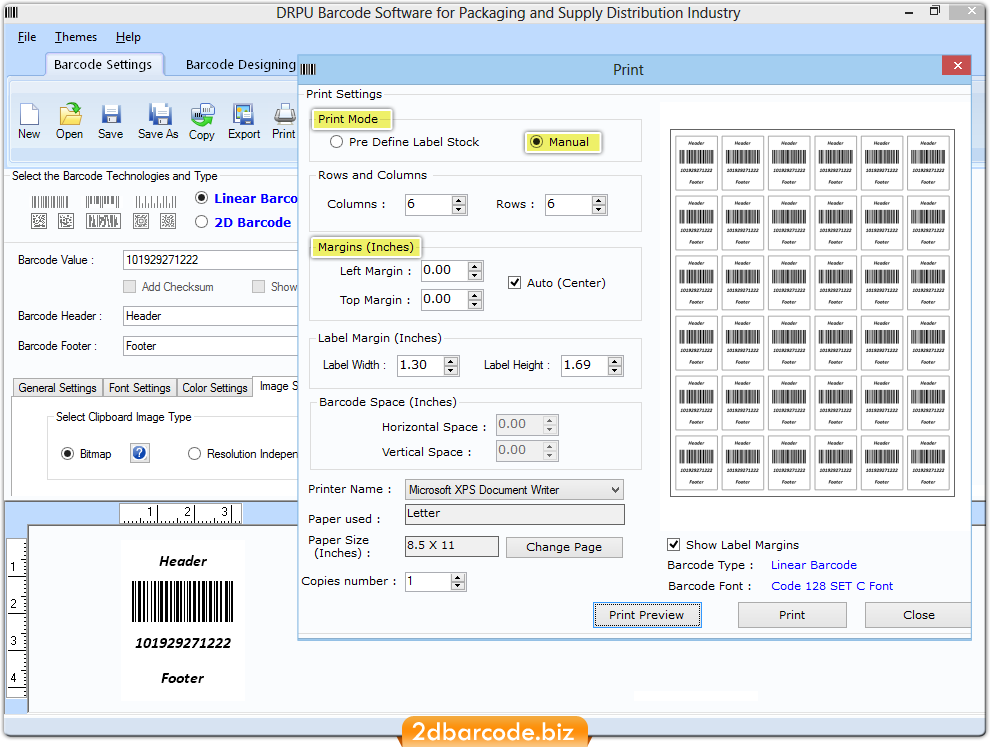 Print Barcode Labels Print Barcode Labels
