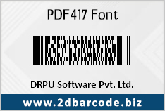 PDF417 Font