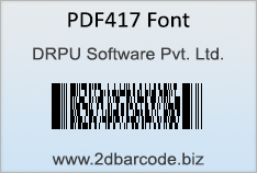 PDF417 Font