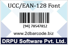 UCC/EAN-128 Font