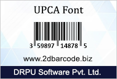 UPCA Font