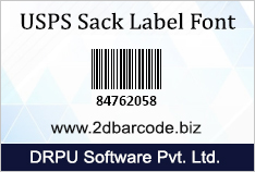 USPS Sack Label Font